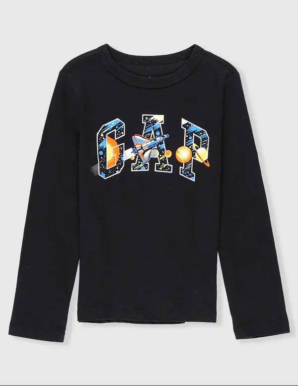 GAP Тениска с лого на GAP за момчета