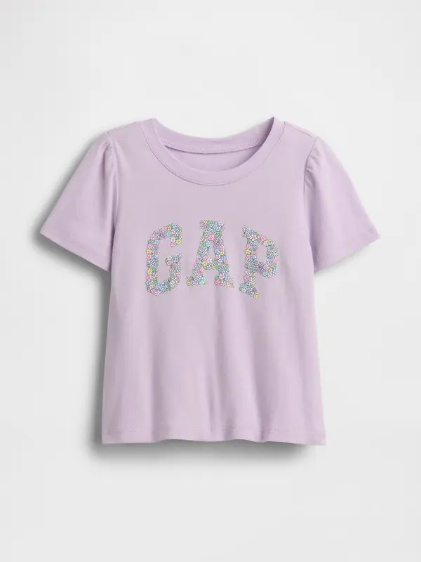 GAP Тениска с лого на GAP за момичета