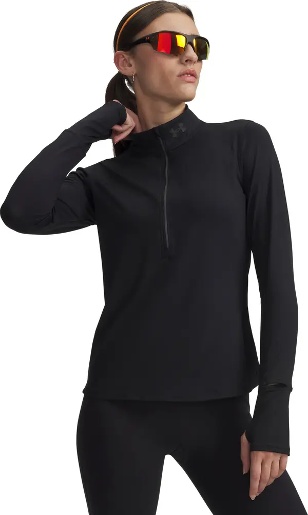 Under Armour Тениска с половин цип Under Armor Launch Pro