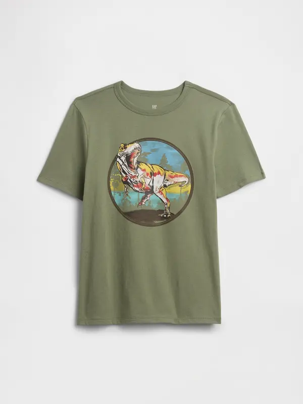 GAP Тениска с щампа GAP за момчета