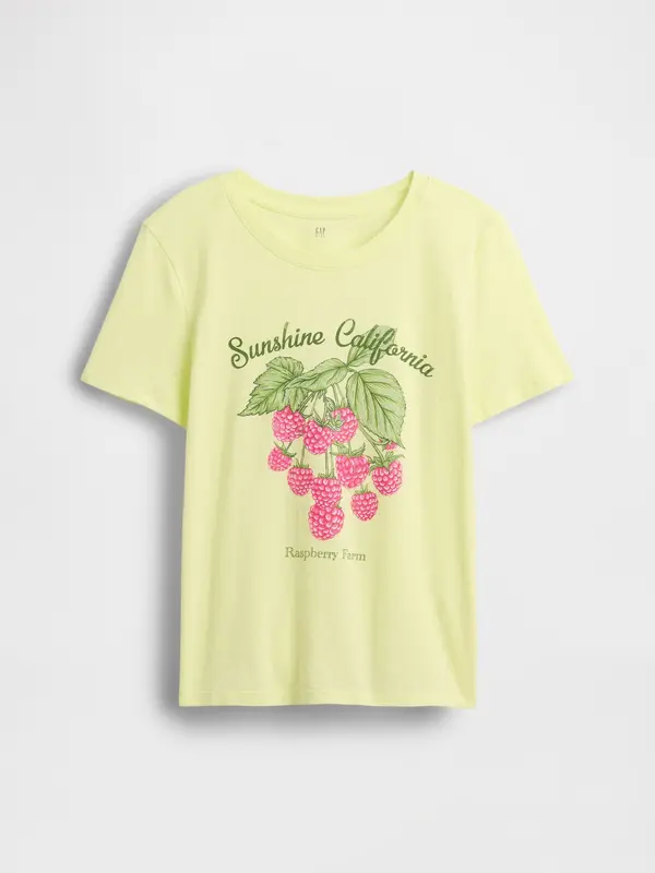 GAP Тениска с щампа GAP за момичета