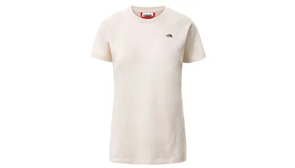 The North Face Тениска The North Face WS/S Scrap Tee, светлокафява