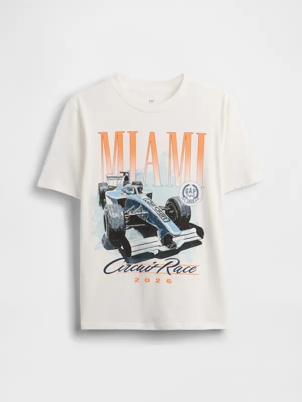 GAP Тениска за момче с щампа GAP