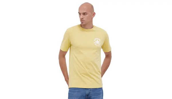 Converse Тениски - Converse Stamped Chuck Taylor All Star T-shirt Жълт