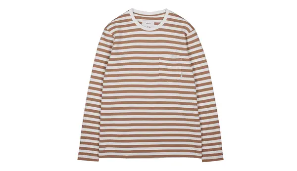 Makia Тениски - Makia Verkstad Long Sleeve W Светло кафяв