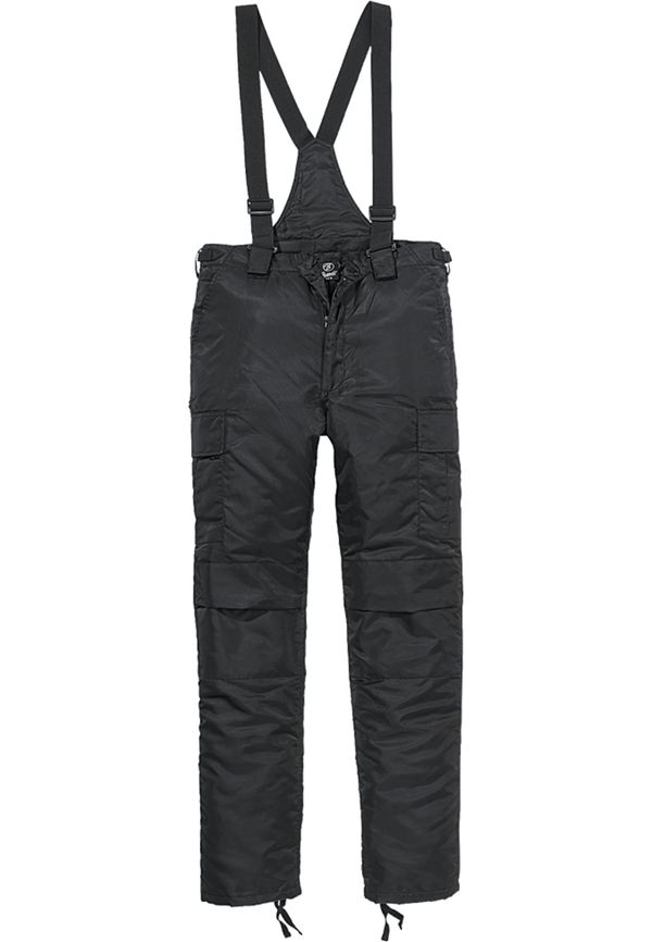 Brandit Thermal Dungarees Black