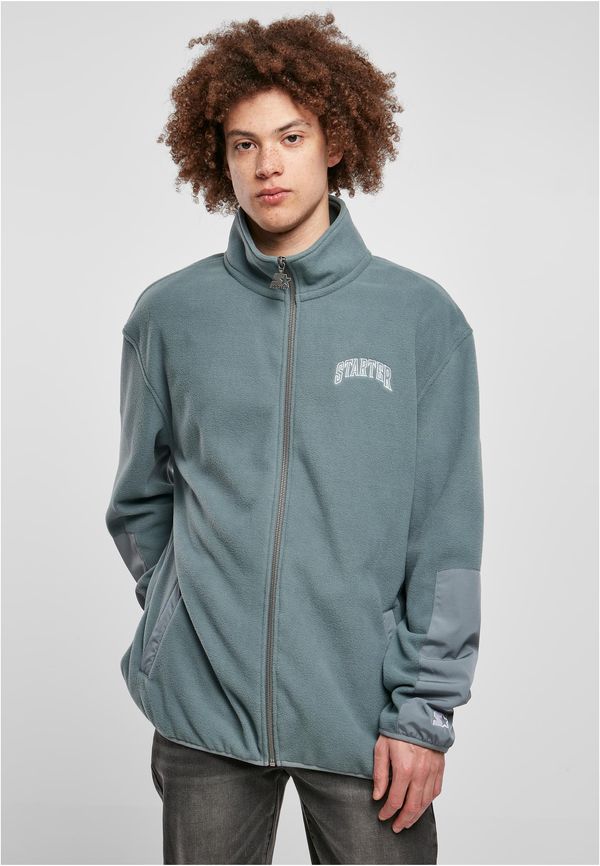 Starter Black Label Thunder Polar Fleece Track Heavy Metal Starter Jacket