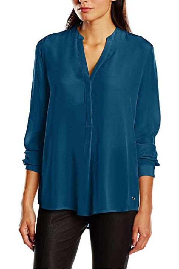 Tommy Hilfiger Tommy Hilfiger Blouse - CYBIL BLOUSE LS blue
