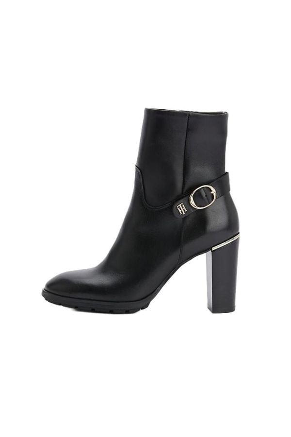 Tommy Hilfiger Tommy Hilfiger Boots - BELT HIGH HEEL BOOT black