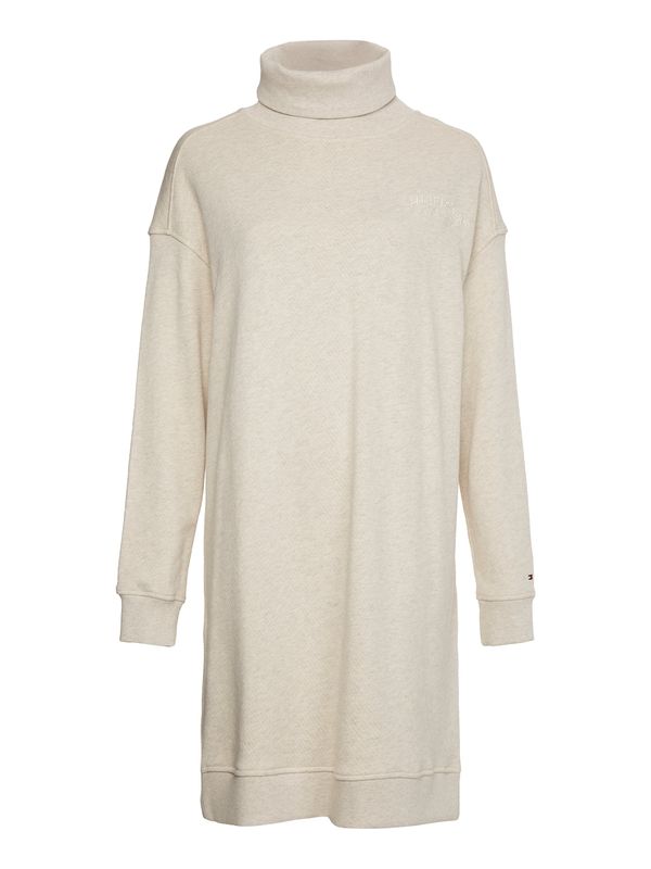 Tommy Hilfiger Tommy Hilfiger Dress - RLX HONEYCOM ROLLNK beige