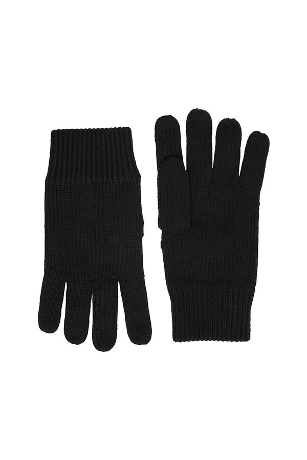 Tommy Hilfiger Tommy Hilfiger Gloves - ESSENTIAL FLAG KNITTED GLOVES black