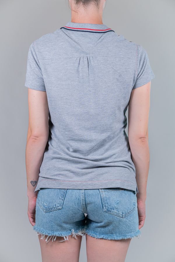 Tommy Hilfiger Tommy Hilfiger Polo shirt - HERITAGE POLO TIPPING COLLAR SS grey