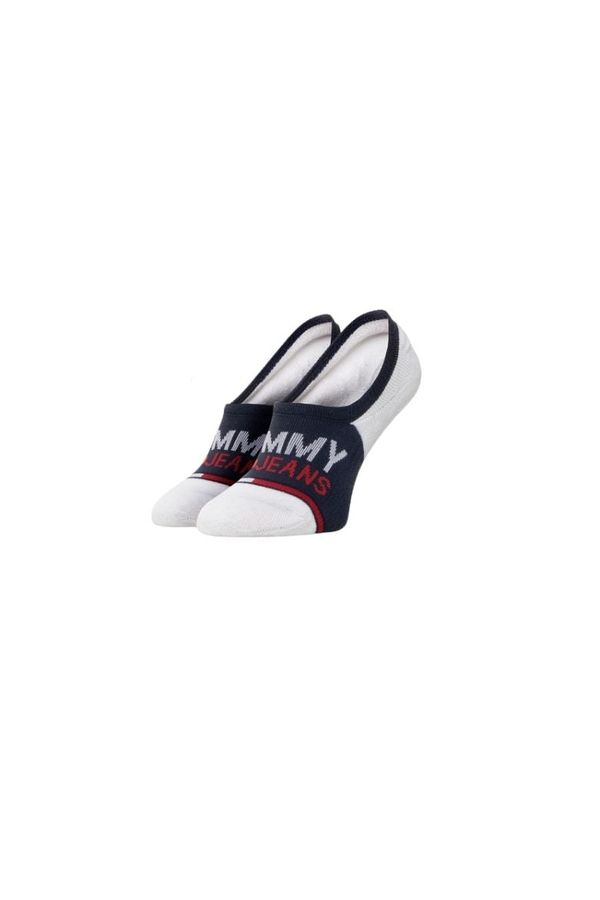 Tommy Hilfiger Tommy Hilfiger Socks - TH UNISEX TOMMY JEANS NO SHOW HIGH CUT 2P Blue