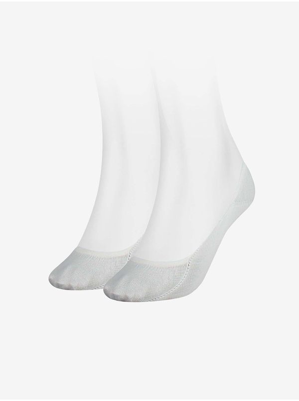 Tommy Hilfiger Tommy Hilfiger Socks - TH WOMEN REGULAR STEP 2P white