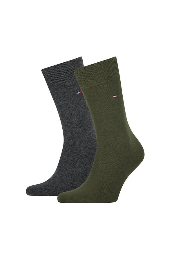 Tommy Hilfiger Tommy Hilfiger Socks - Tommy Hlfiger TH MEN SOCK CLASSIC 2P green