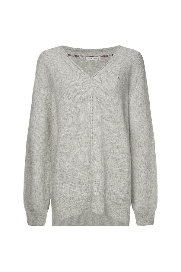 Tommy Hilfiger Tommy Hilfiger Sweater - AD CEVIE V-NK SWT grey