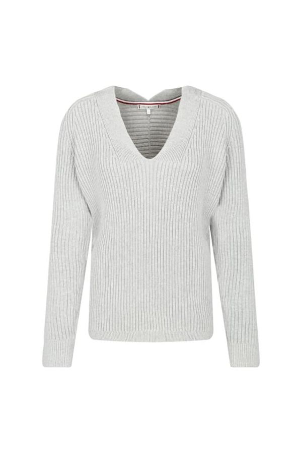 Tommy Hilfiger Tommy Hilfiger Sweater - HASEL V-NK SWTR grey