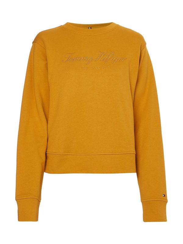 Tommy Hilfiger Tommy Hilfiger Sweatshirt - REG HIGH SHINE EMB C yellow
