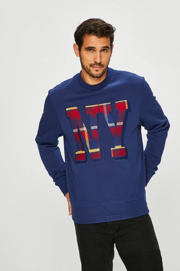 Tommy Hilfiger Tommy Hilfiger Sweatshirt - RELAXED HEAVY BRANDED SWEATSHIRT blue
