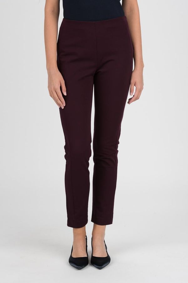 Tommy Hilfiger Tommy Hilfiger Trousers - JAZLYN HW ANKLE LEGGING burgundy