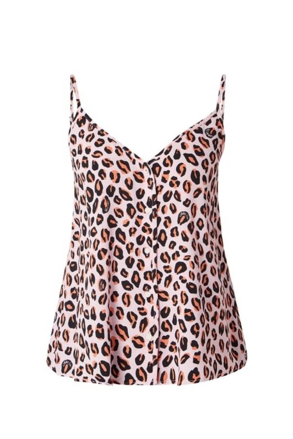 Tommy Hilfiger Tommy Jeans Blouse - TJW BUTTON THRU STRAP TOP multicolored