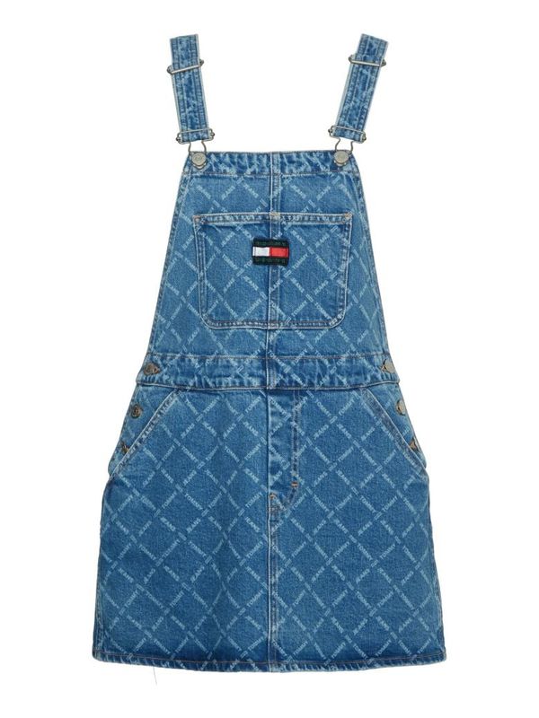 Tommy Hilfiger Jeans Tommy Jeans Dress - DENIM DUNGAREE DRESS CF8011 blue
