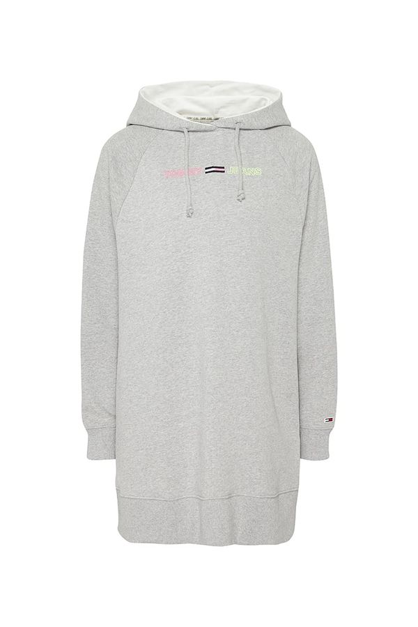 Tommy Hilfiger Jeans Tommy Jeans Dress - TJW LOGO HOODIE DRESS grey