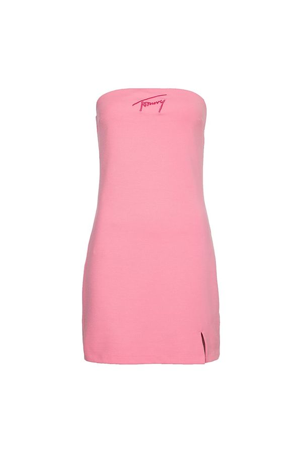 Tommy Hilfiger Jeans Tommy Jeans Dress - TJW SIGNATURE BODYCON DRESS pink