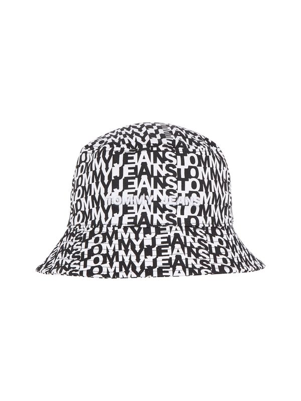 Tommy Hilfiger Tommy Jeans Hat - TJW ACADEMIA BUCKET white-black