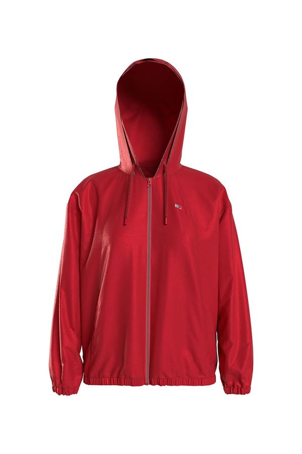 Tommy Hilfiger Jeans Tommy Jeans Jacket - TJW YOKE TAPE RIB WINDBREAKER red