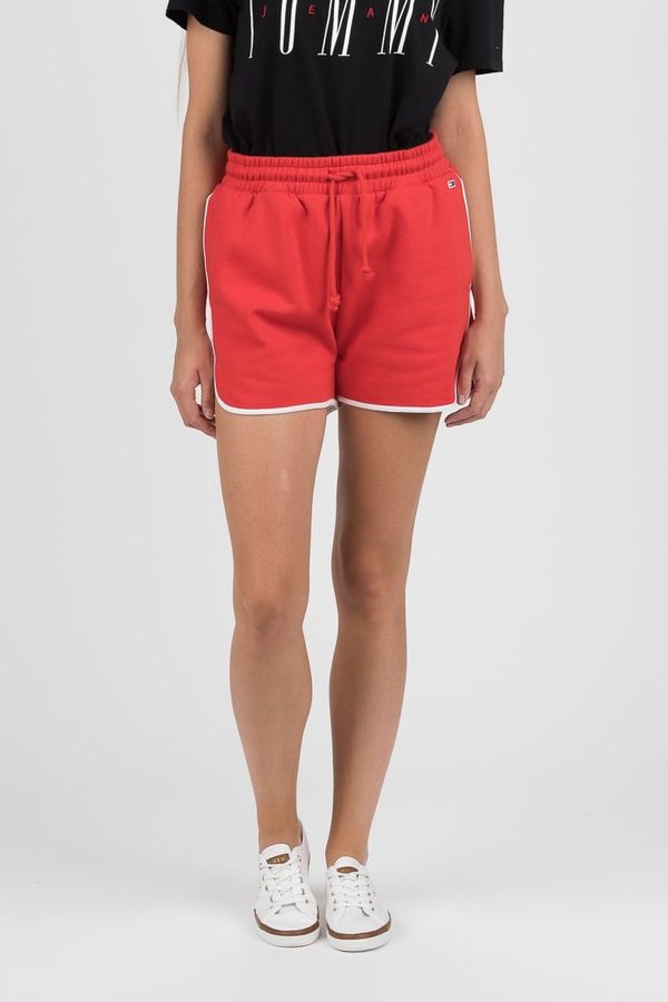 Tommy Hilfiger Jeans Tommy Jeans Shorts - TJW TOMMY CLASSICS SWEATSHORT red