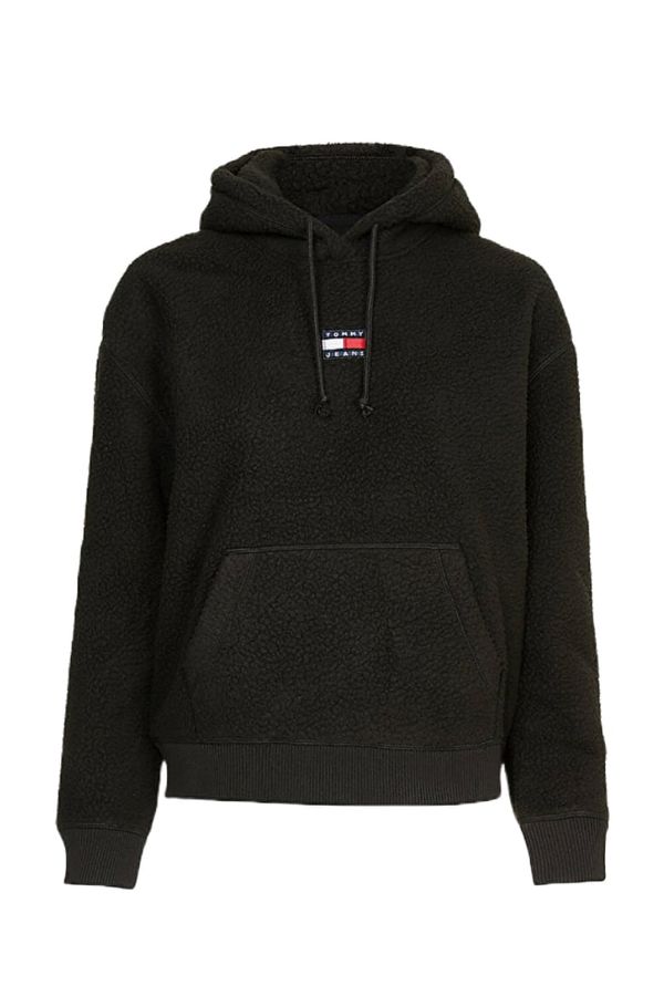 Tommy Hilfiger Tommy Jeans Sweatshirt - TJW CENTER BADGE FLE black