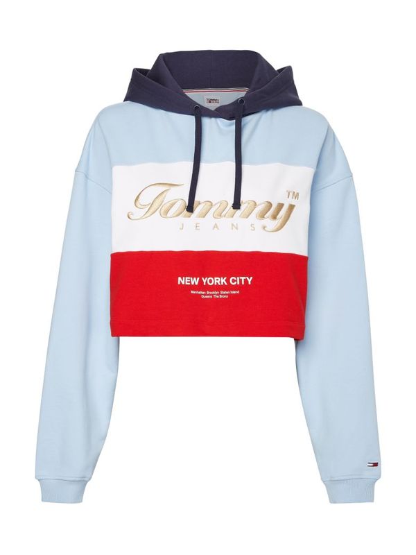 Tommy Hilfiger Tommy Jeans Sweatshirt - TJW CROP ARCHIVE HOODIE blue