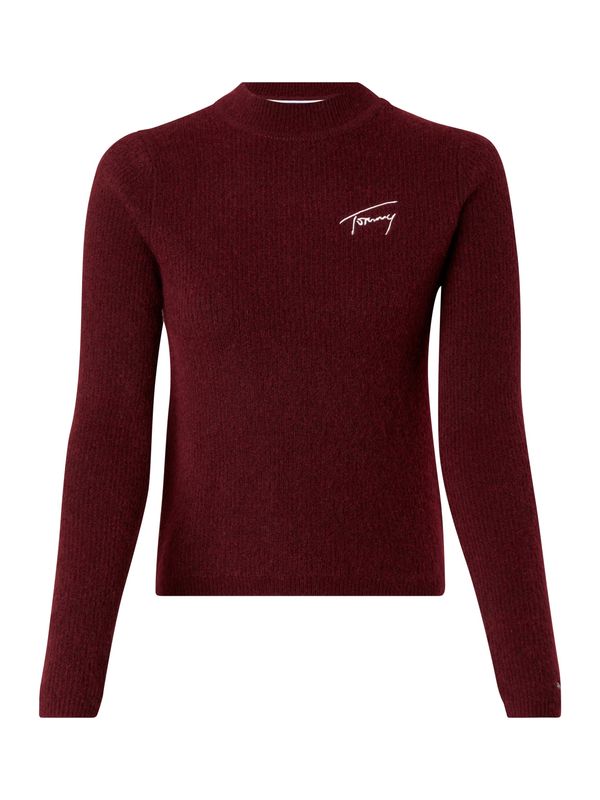 Tommy Hilfiger Jeans Tommy Jeans Turtleneck - TJW SIGNATURE RIB T red