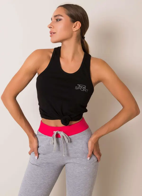 For Fitness Top-131-TP-TIG1010.75-Black