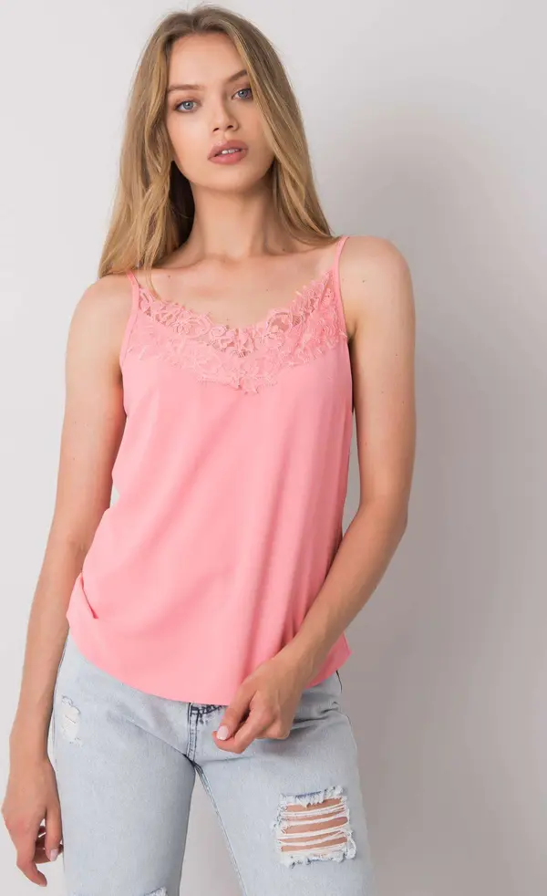 Modalinda Fashion Top-AI-TP-6011.13P-Light Pink