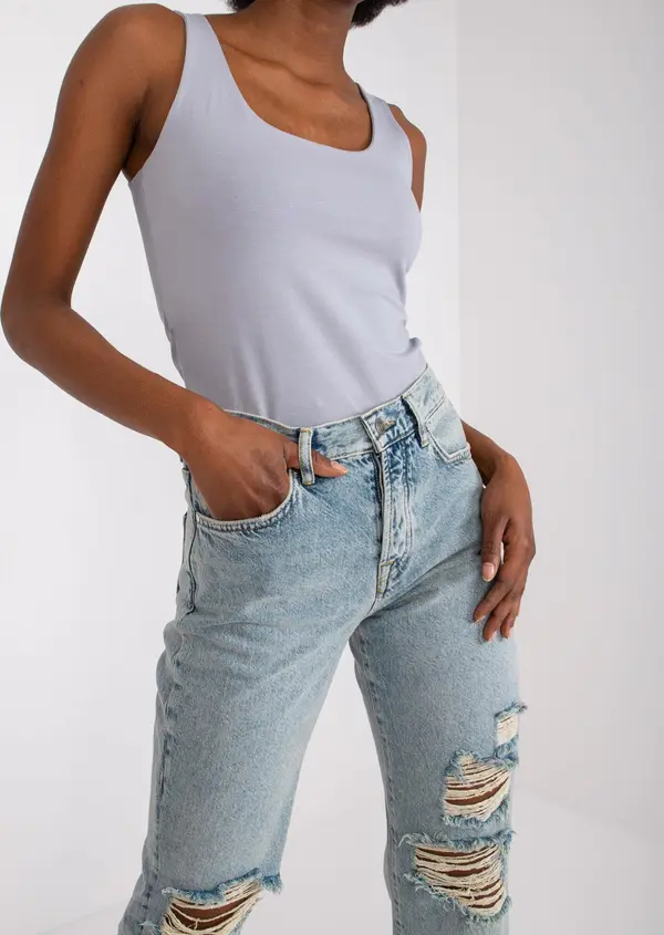 BASIC Feel Good Top-AP-TP-A-005-Grey