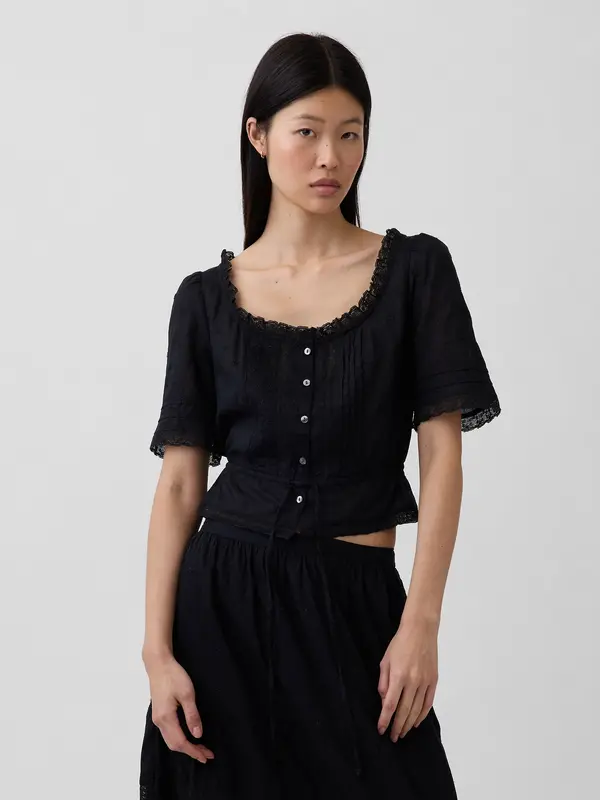 GAP Топ от дантела GAP