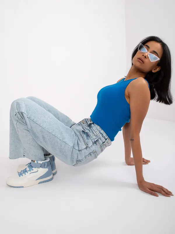 RUE PARIS Top-RV-TP-7534.21P-Dark Blue