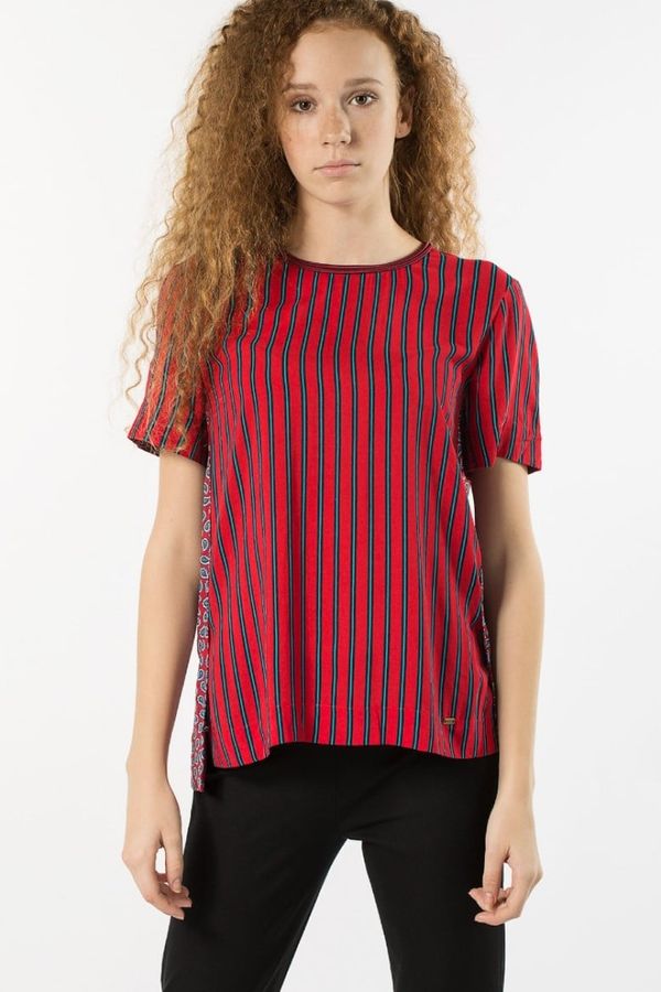 Tommy Hilfiger Top - Tommy Hilfiger RAVEN TOP SS