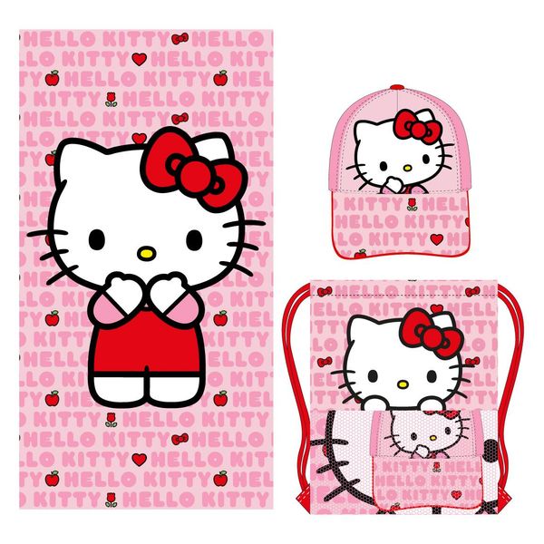 Hello Kitty TOWEL SET SACHET HELLO KITTY