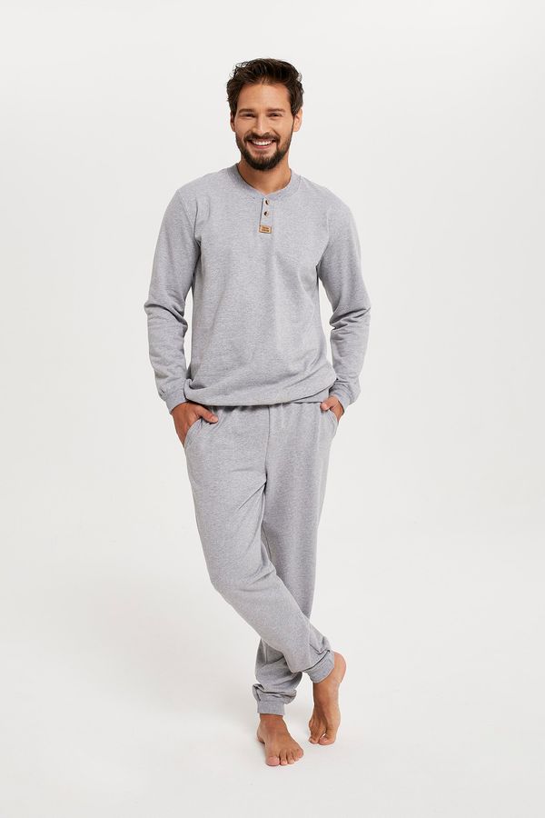 Italian Fashion Tracksuit, long sleeves, long trousers - melange
