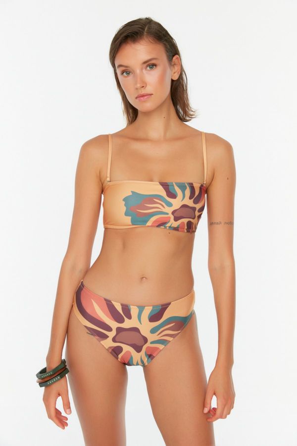 Trendyol Trendyol Bikini Bottom - Orange - Floral