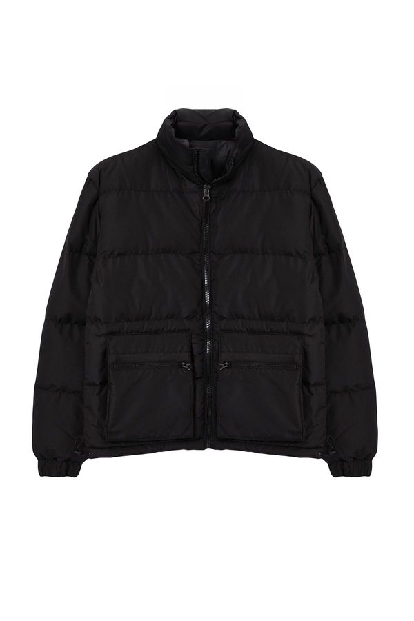 Trendyol Trendyol Black Regular Fit Puffer Winter Coat