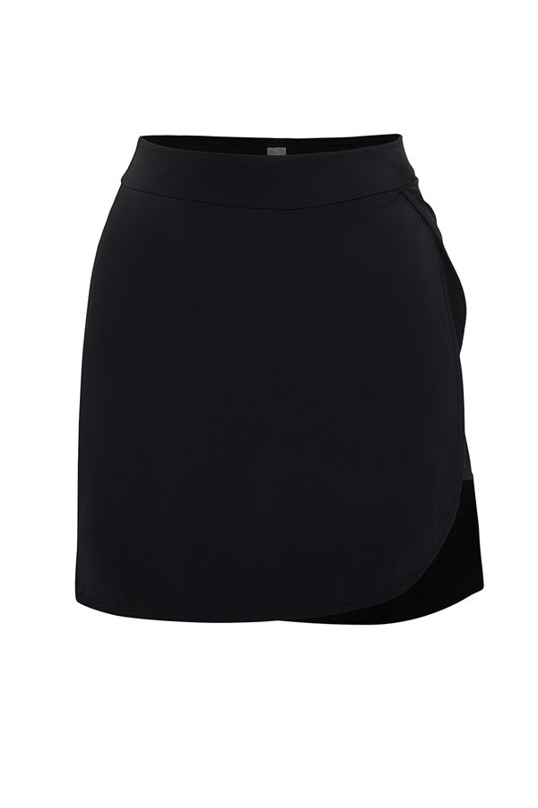 Trendyol Trendyol Black Skirted Regular Bikini Bottom