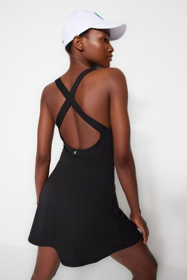 Trendyol Trendyol черен водолаз 2 слой тенис спортен костюм