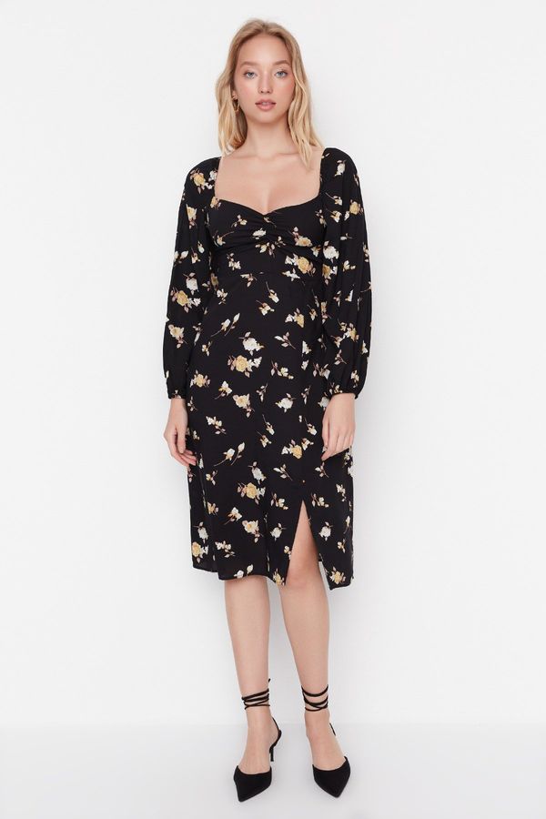 Trendyol Trendyol черна цепка рокля