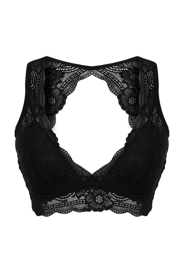 Trendyol Trendyol Curve Black Lace Bra
