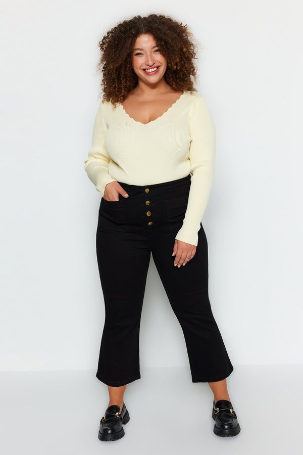 Trendyol Trendyol Curve Черно Fit дънки бикини