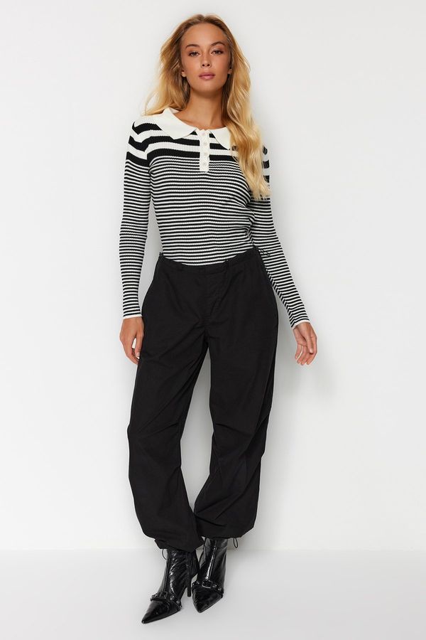 Trendyol Trendyol Ecru Поло яка трикотаж пуловер